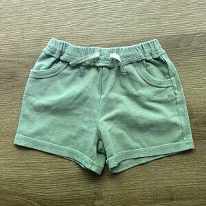 365 Kids Girls Green Knit Shorts Size: 8